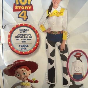 Disney Toy Story Jessie Costume - White, Blue, Yellow